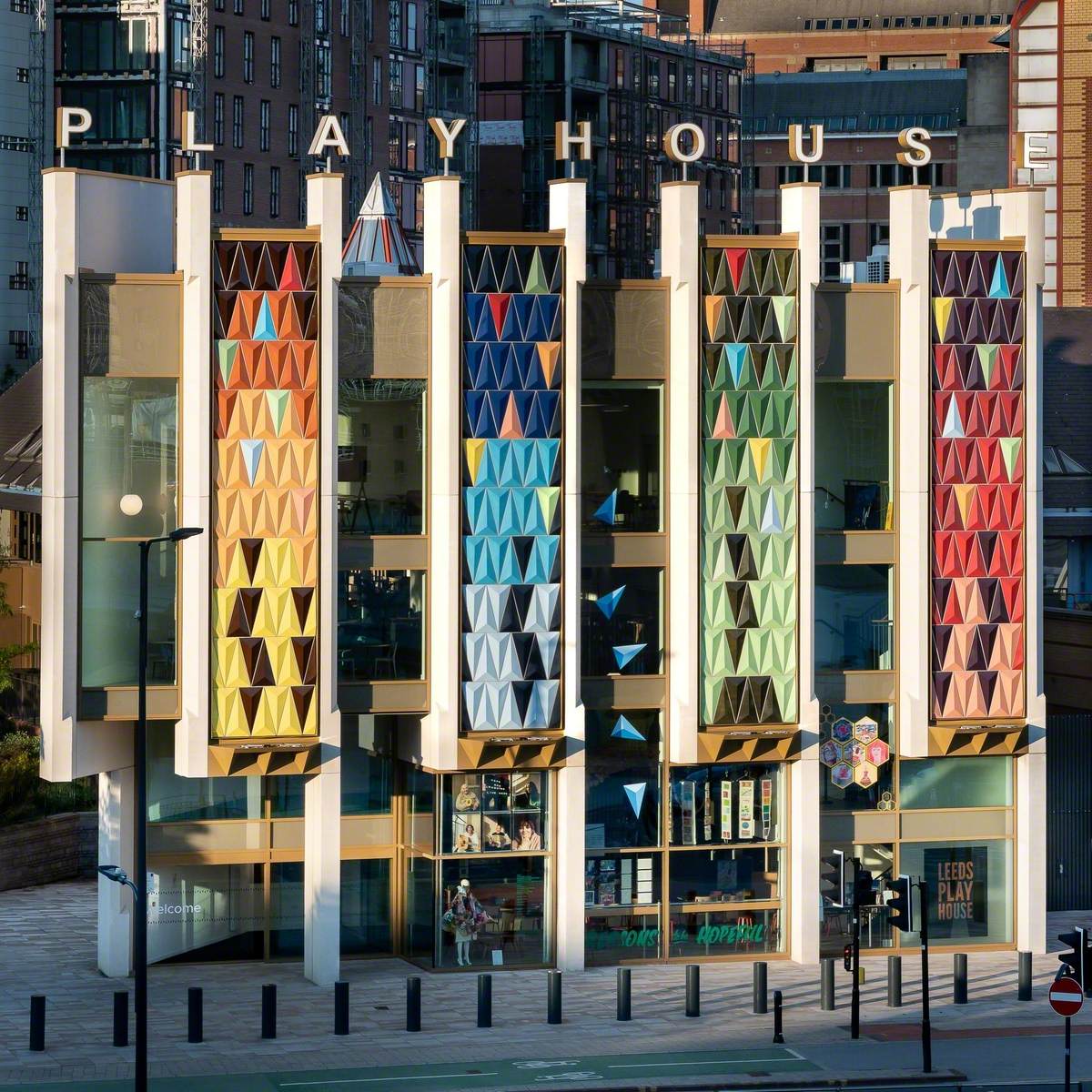 Ceramic Panels, Leeds Playhouse Art UK