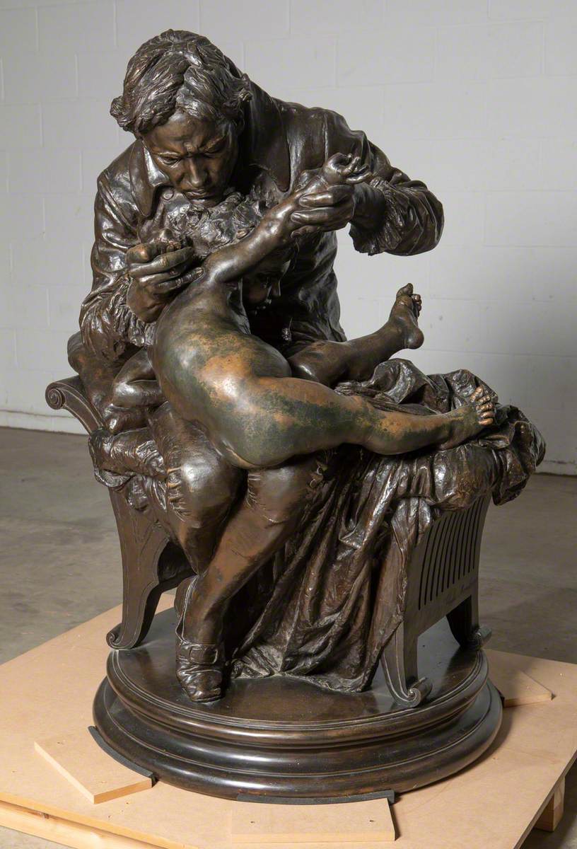 Edward Jenner (1749–1823) and Child