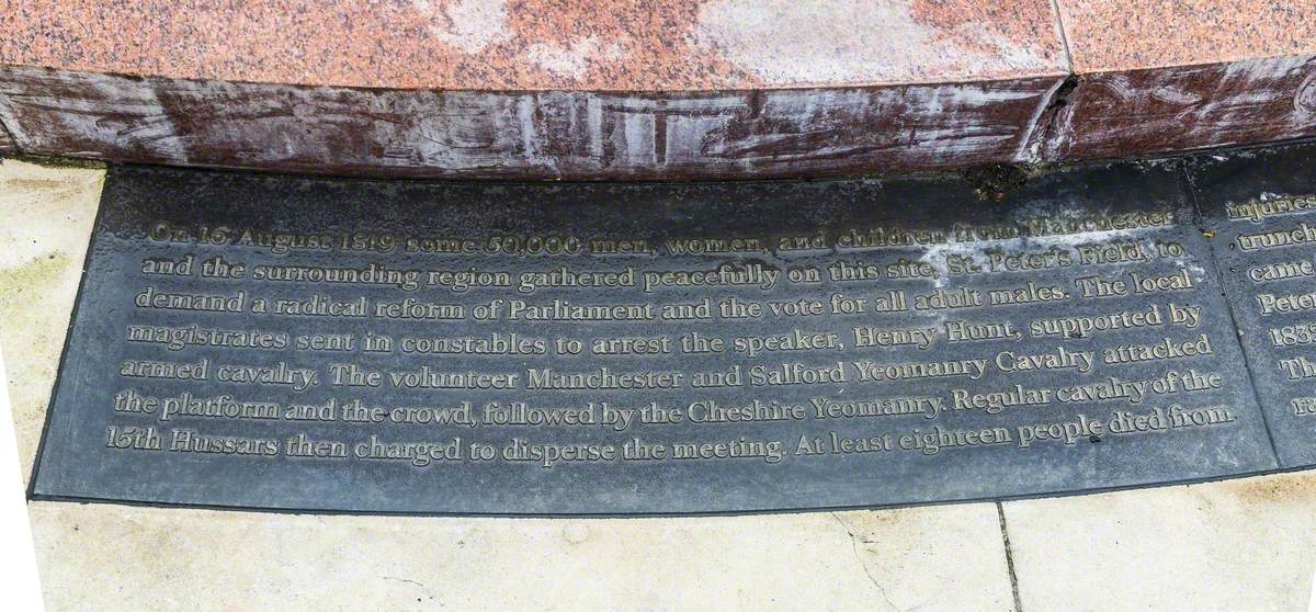 Peterloo Massacre Memorial
