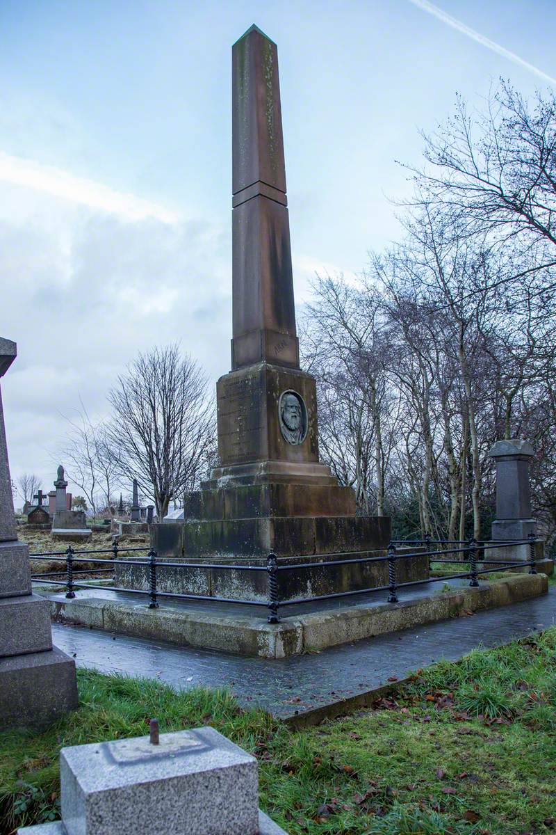 Memorial to Samuel Bamford (1788–1872)