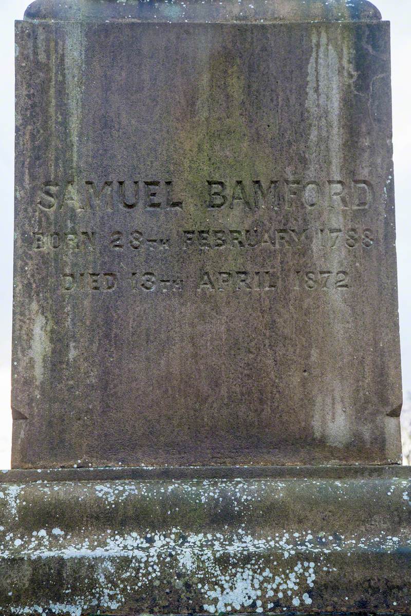 Memorial to Samuel Bamford (1788–1872)