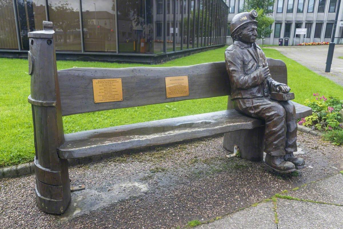 Agecroft Colliery Memorial Bench