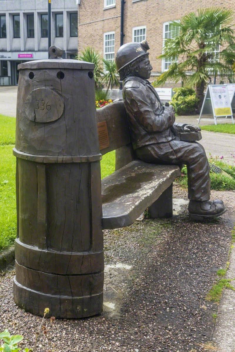 Agecroft Colliery Memorial Bench