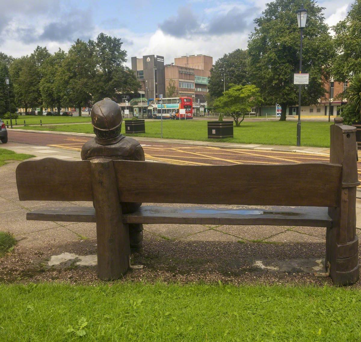 Agecroft Colliery Memorial Bench