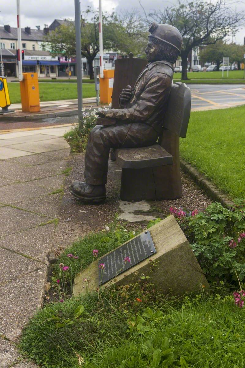 Agecroft Colliery Memorial Bench