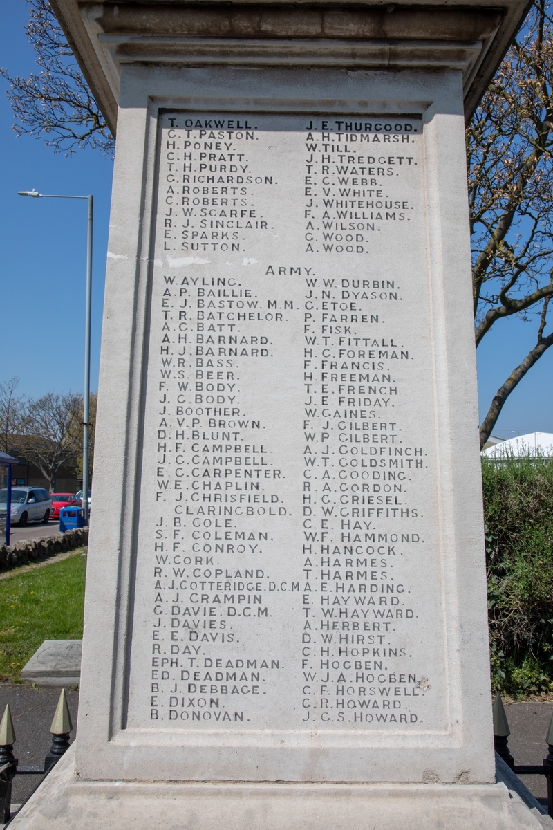 Sheerness War Memorial