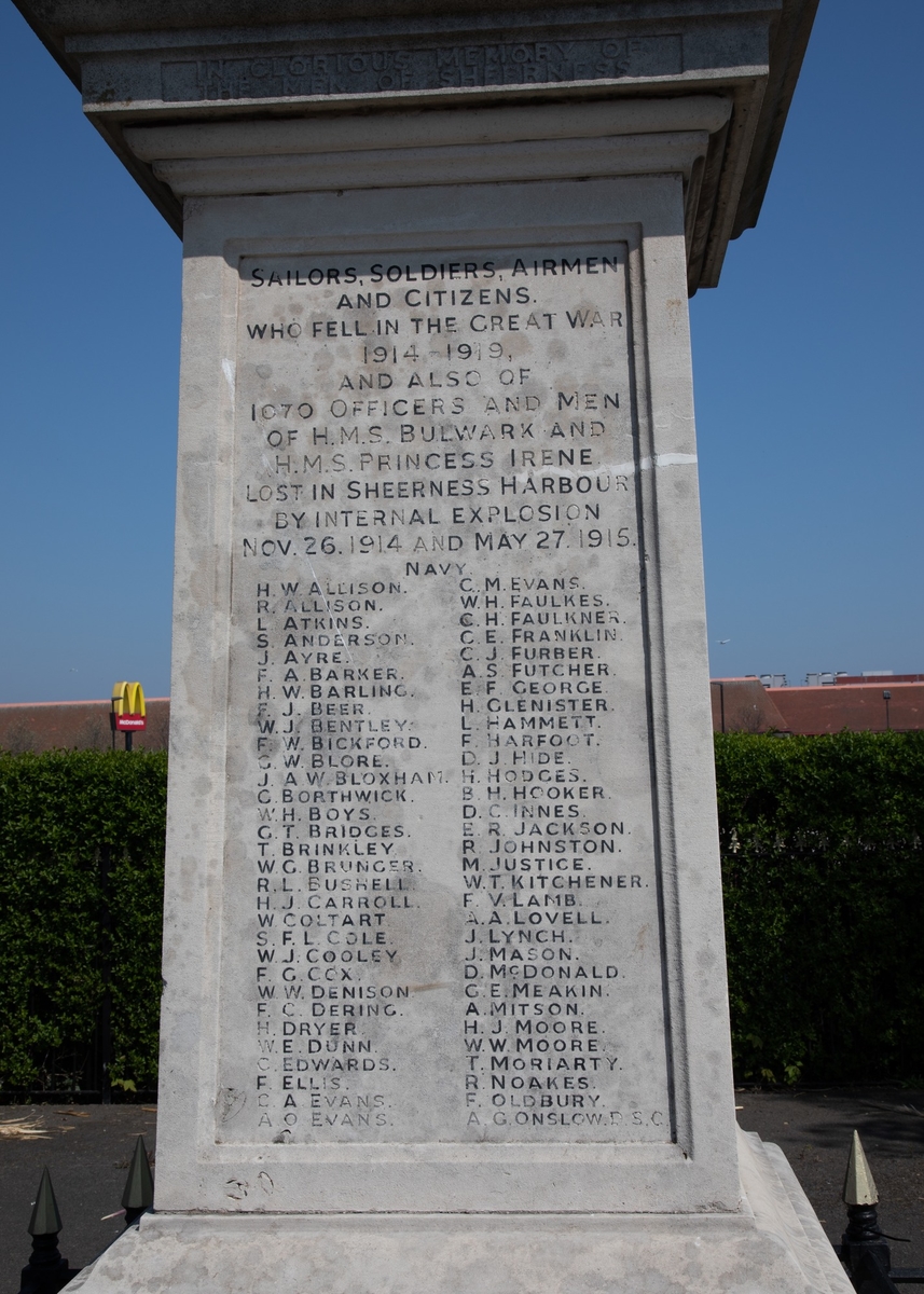 Sheerness War Memorial