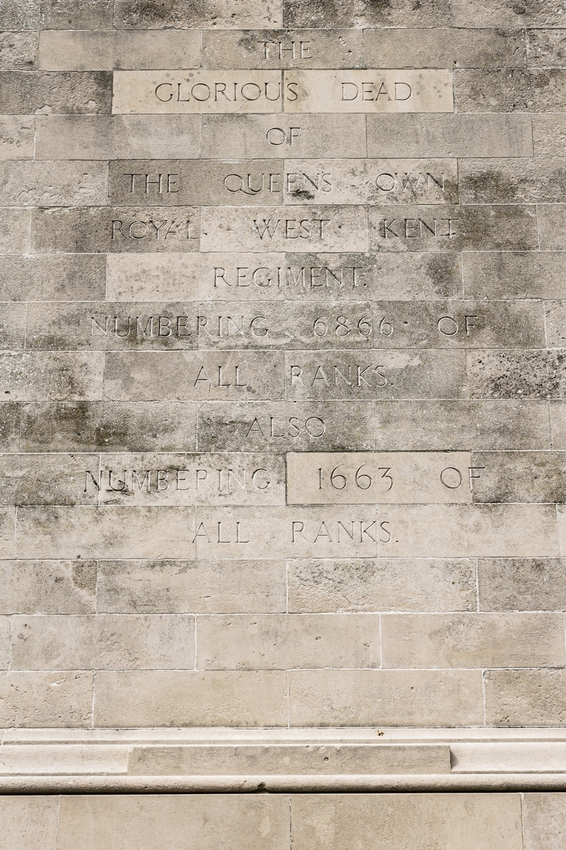 The Queen's Own Royal West Kent Regiment Cenotaph