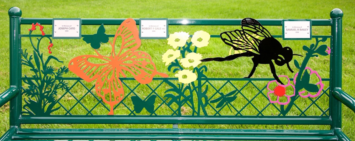 Stoke Hammond Sign and Bench