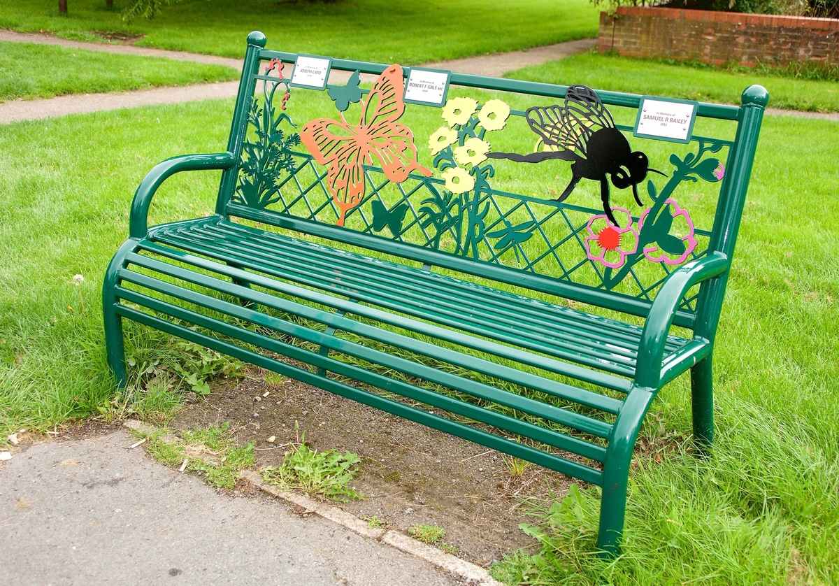 Stoke Hammond Sign and Bench