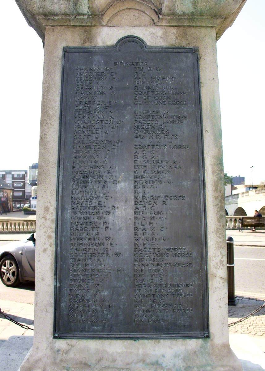 Boer War Memorial