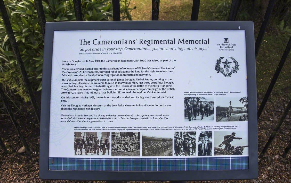 Cameronians Regimental Memorial (Earl of Angus)