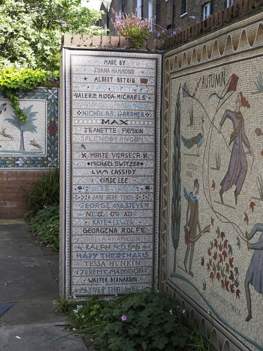 Shepherdess Walk Mosaics