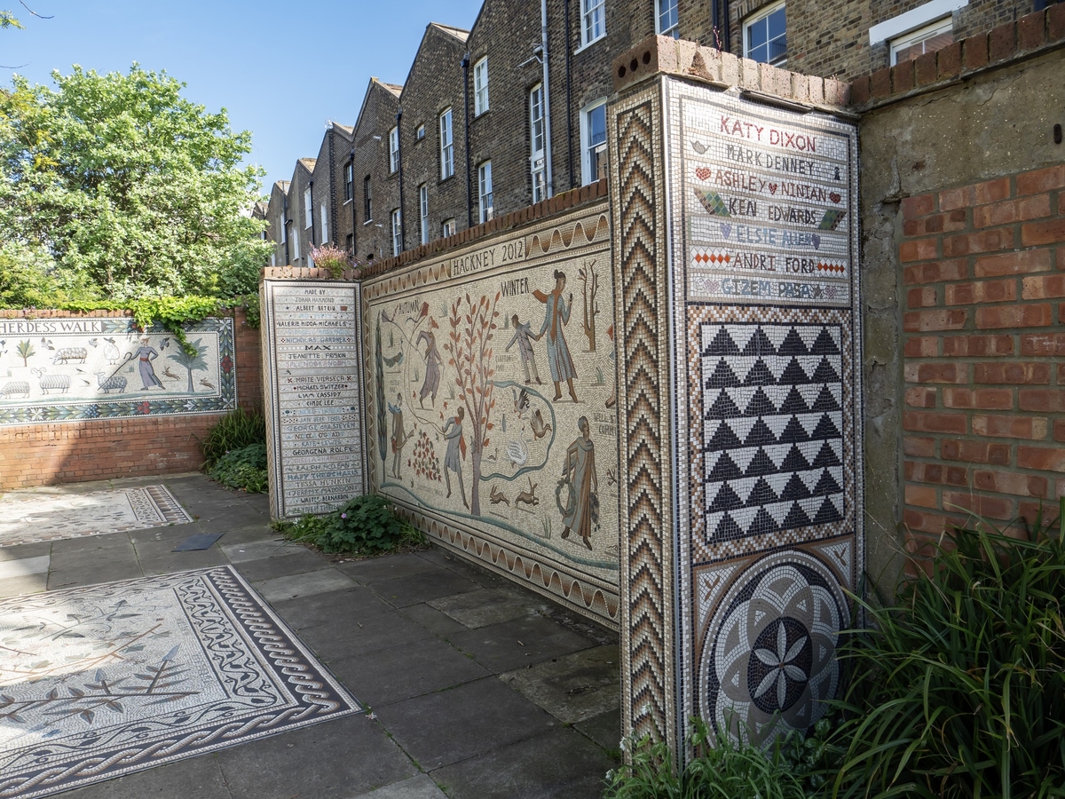 Shepherdess Walk Mosaics