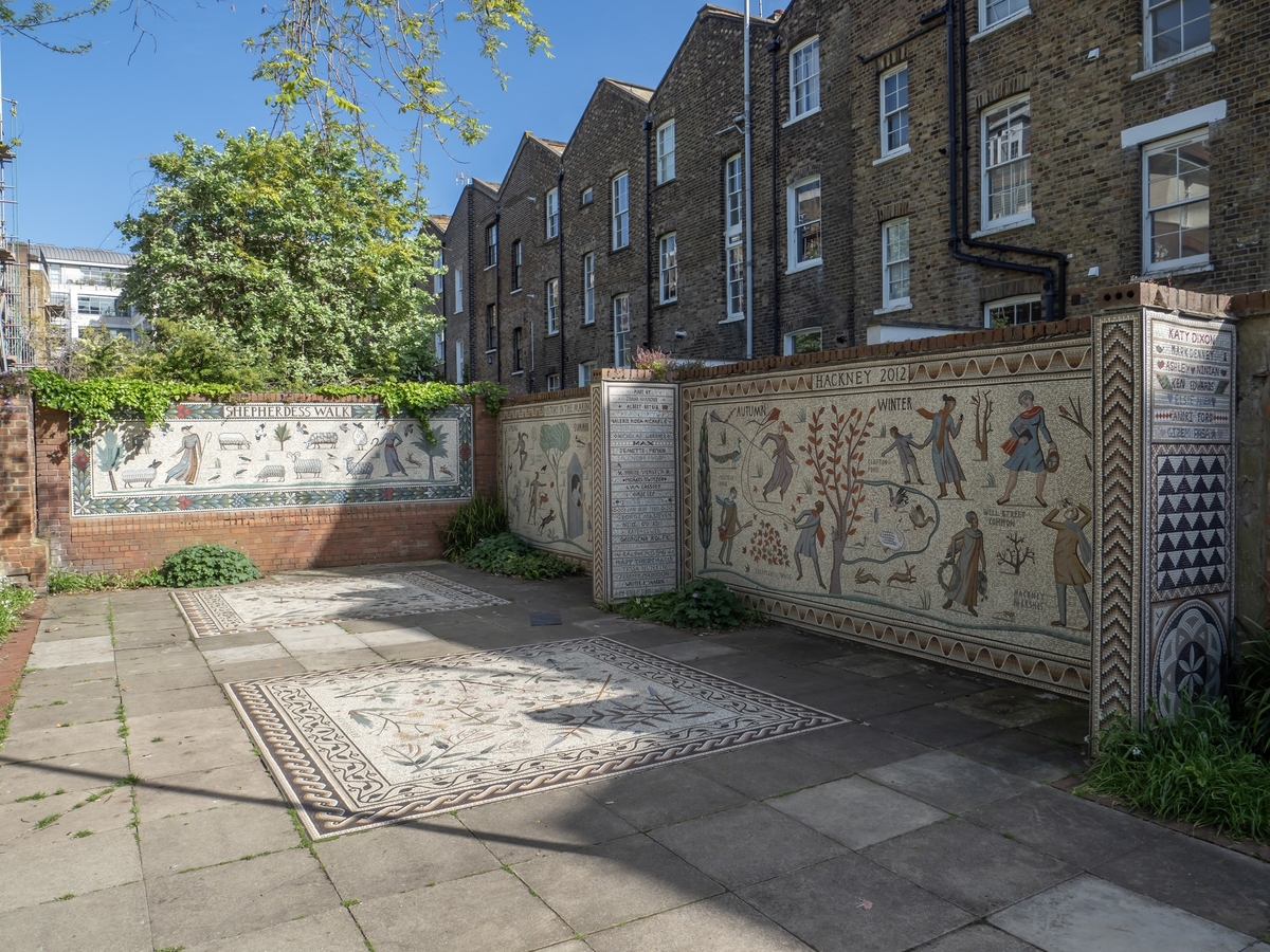 Shepherdess Walk Mosaics