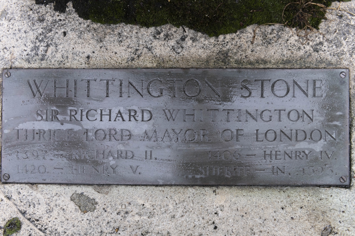 Whittington Stone (Dick Whittington's Cat)