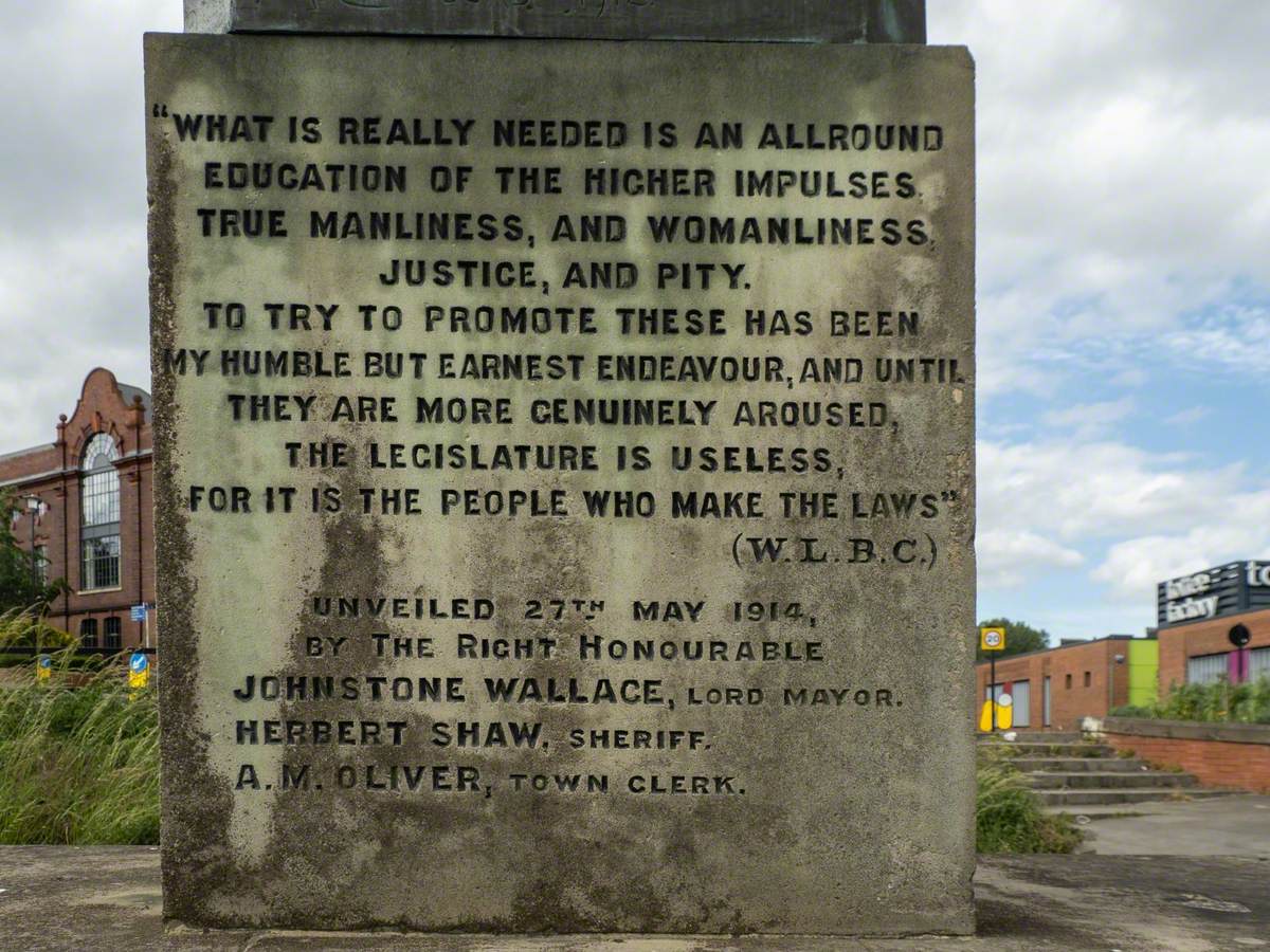 Monument to William Lisle Blenkinsopp Coulson (1840–1911)