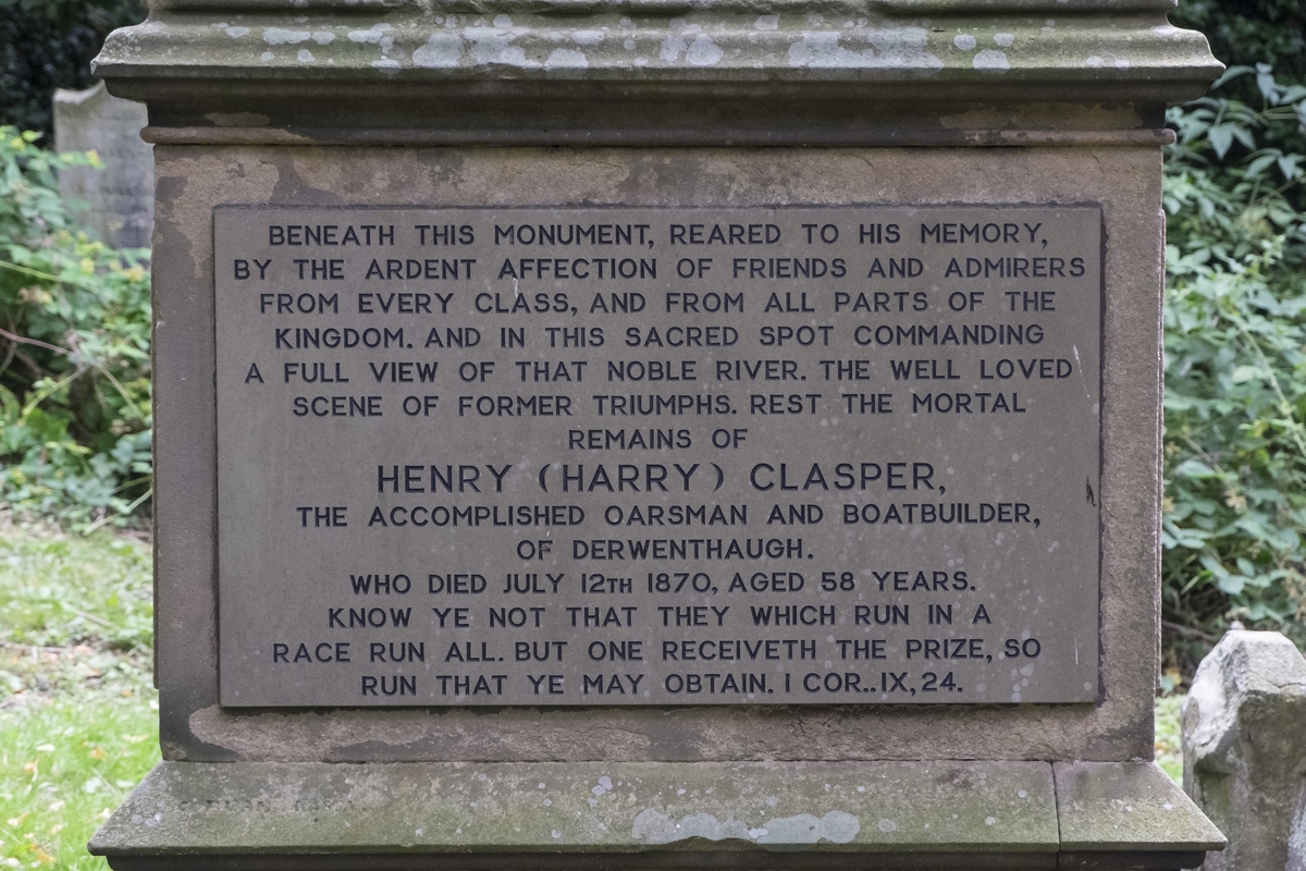 Harry Clasper Monument