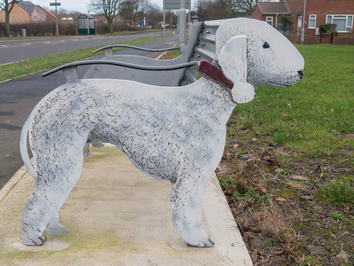 Bedlington Terrier Bench