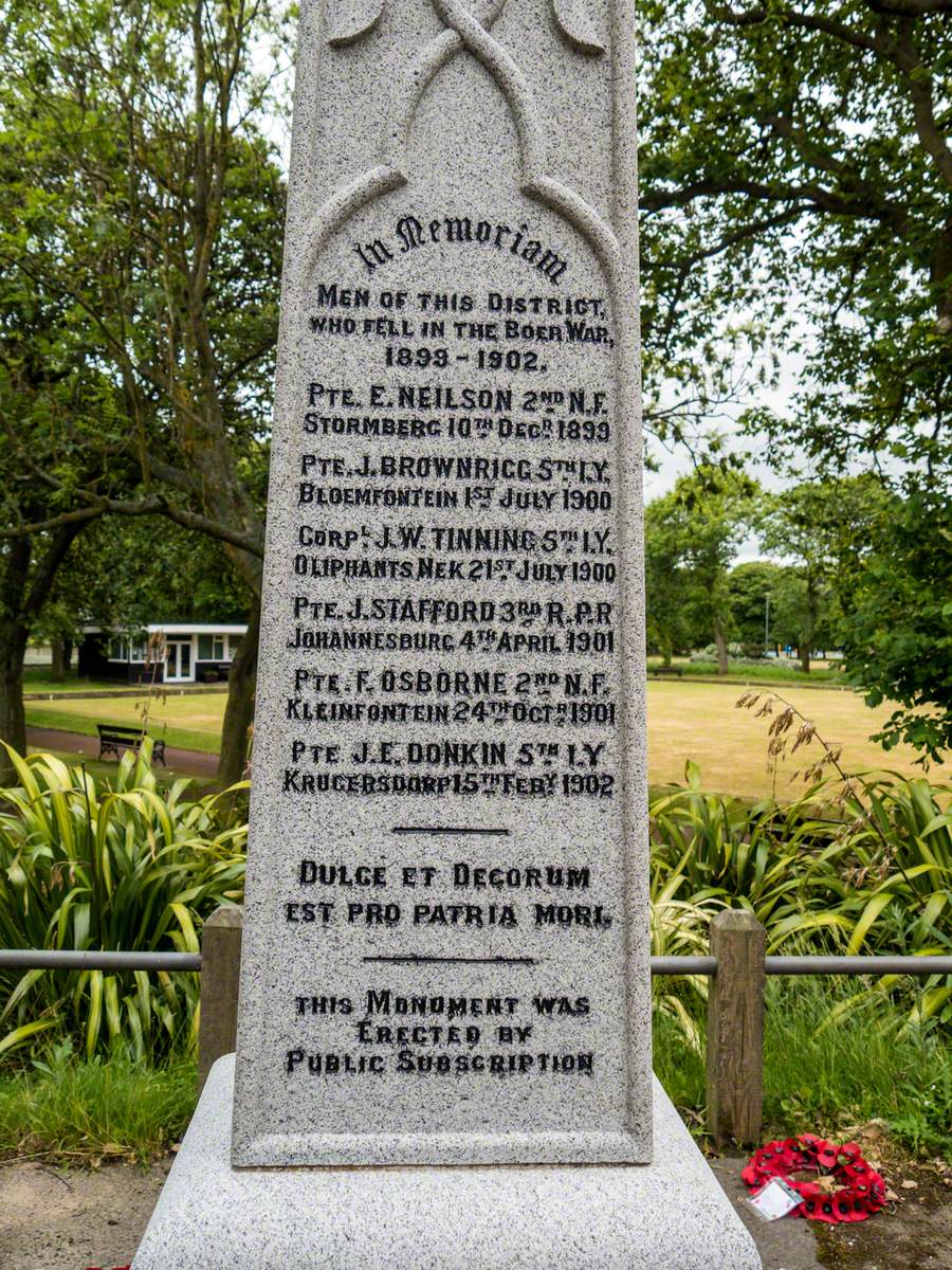 Blyth South African War Memorial