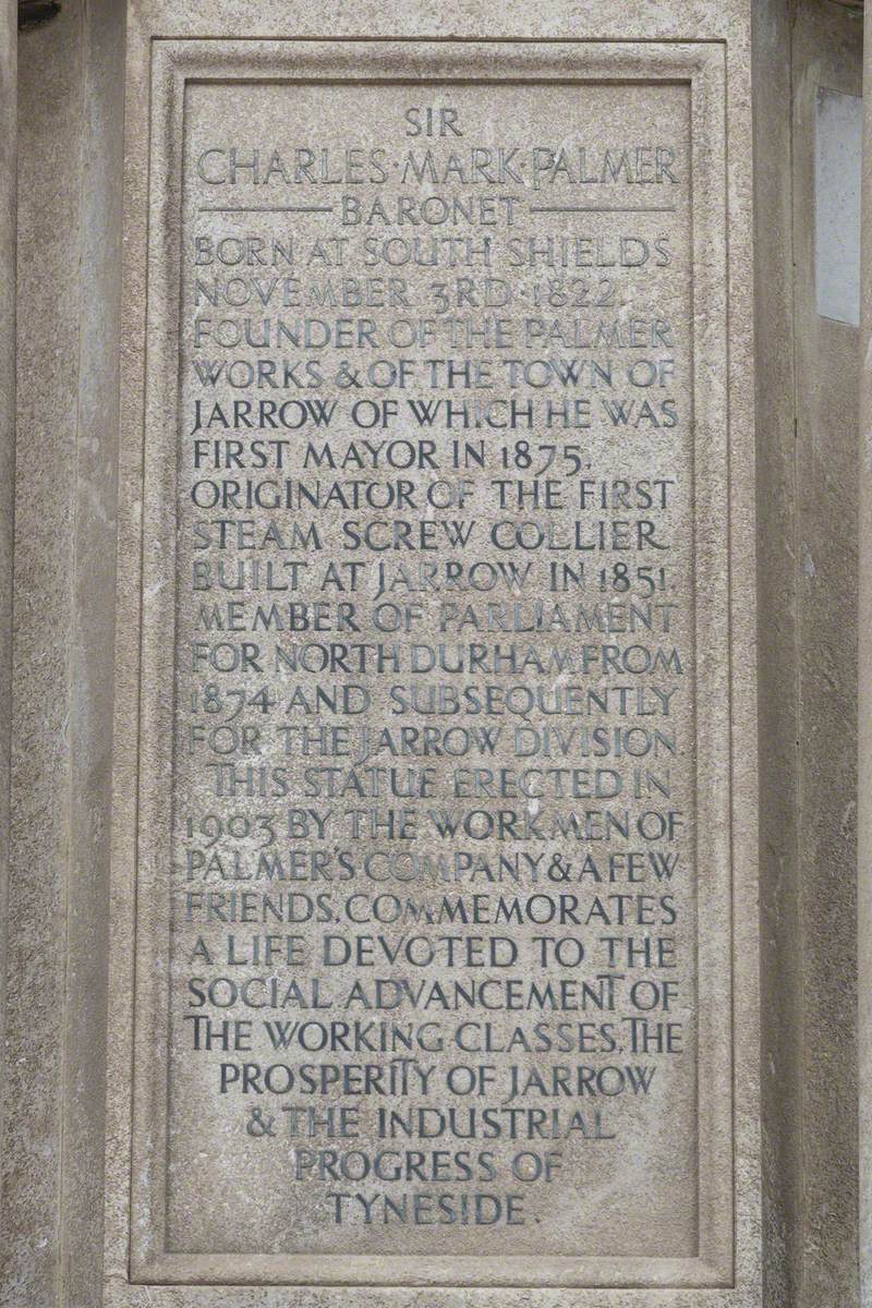 Monument to Sir Charles Mark Palmer (1822–1907)