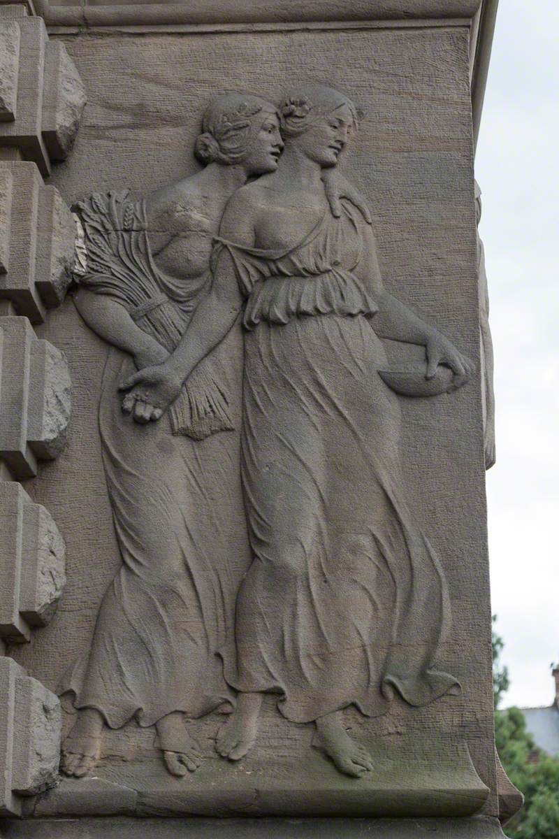 Dado Frieze – Personification of South Shields, Industry, Arts, Crafts and Labour