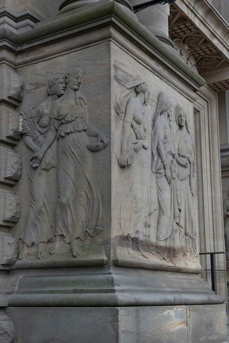 Dado Frieze – Personification of South Shields, Industry, Arts, Crafts and Labour