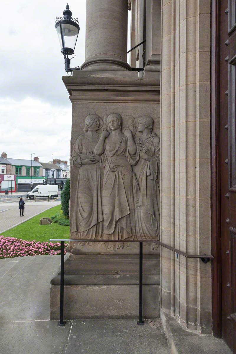 Dado Frieze – Personification of South Shields, Industry, Arts, Crafts and Labour