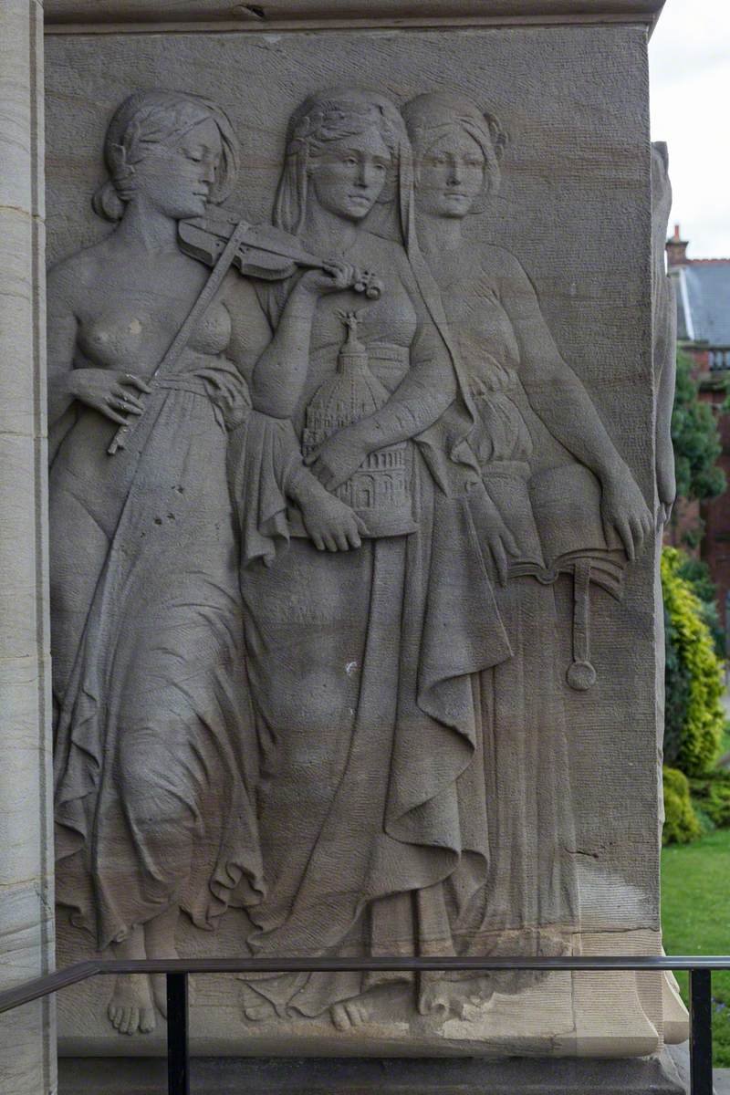 Dado Frieze – Personification of South Shields, Industry, Arts, Crafts and Labour