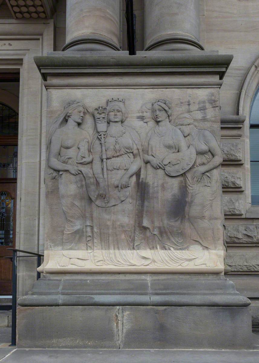 Dado Frieze – Personification of South Shields, Industry, Arts, Crafts and Labour