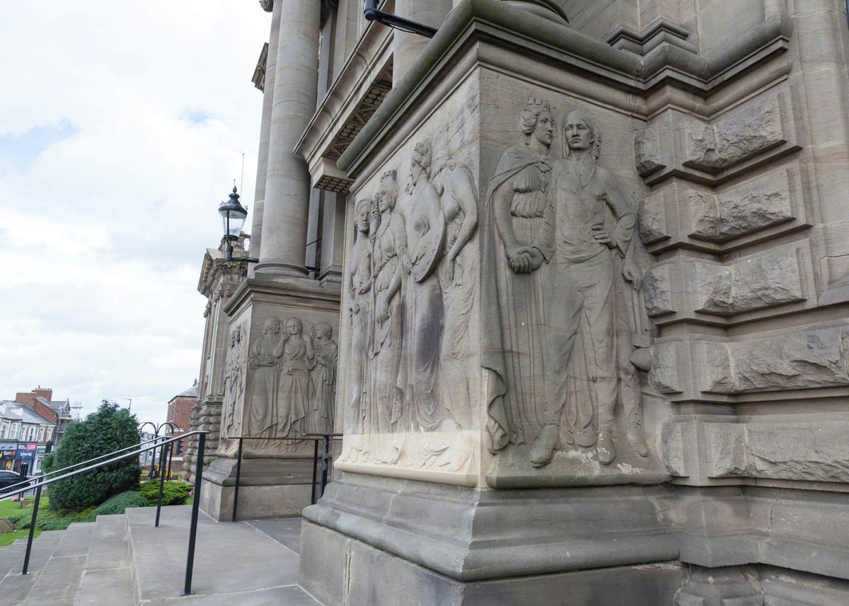 Dado Frieze – Personification of South Shields, Industry, Arts, Crafts and Labour