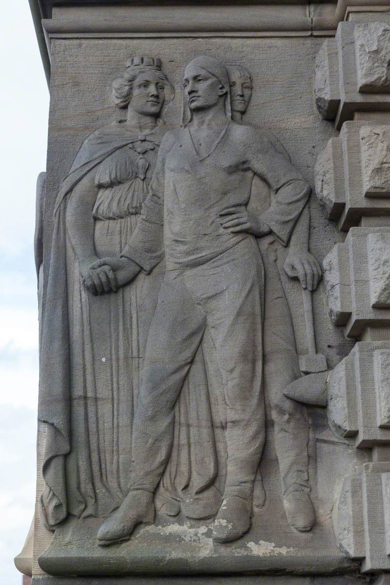 Dado Frieze – Personification of South Shields, Industry, Arts, Crafts and Labour