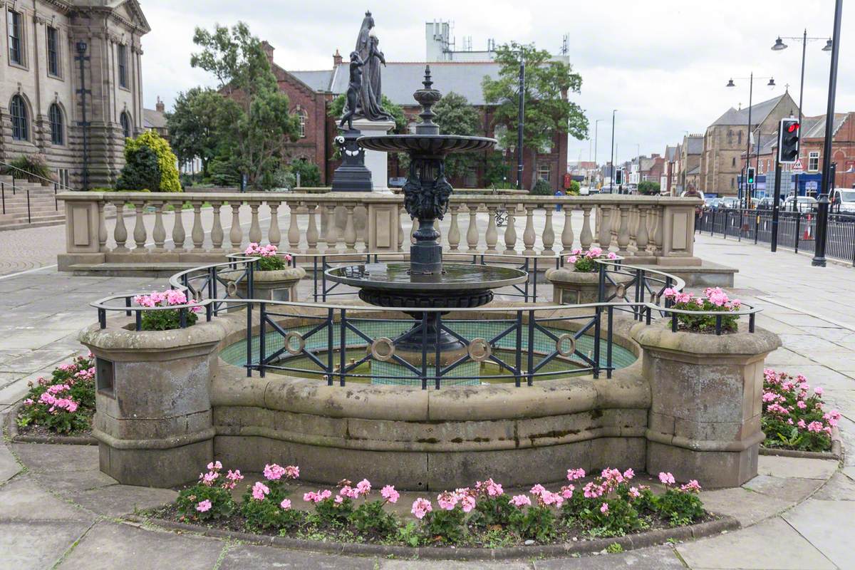 Two Figurative Fountains