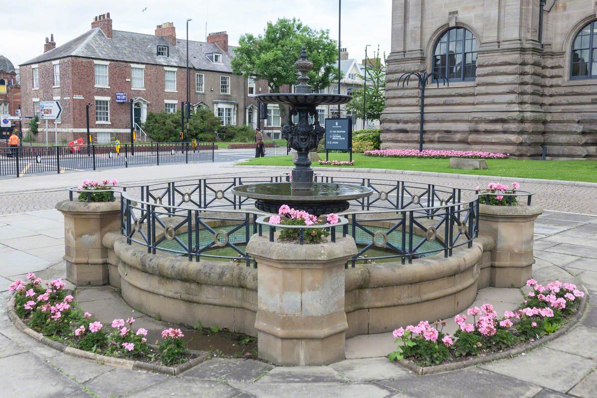 Two Figurative Fountains