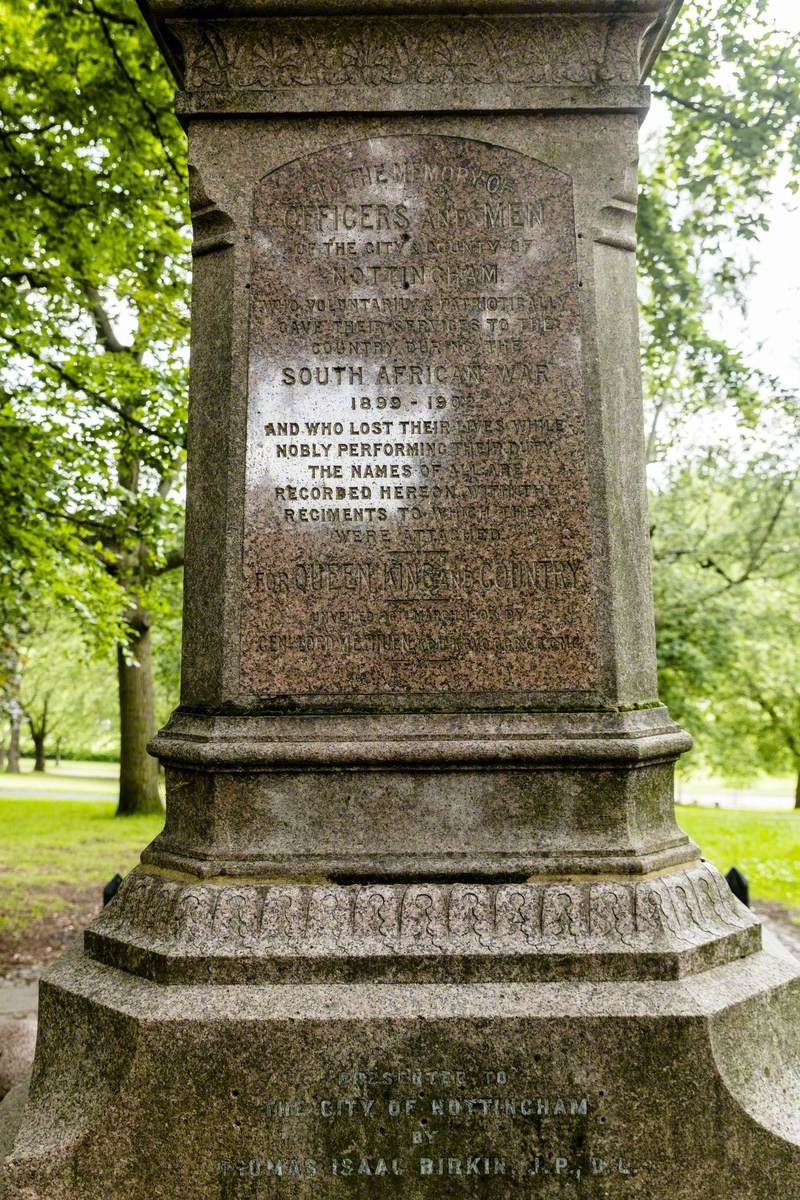 Boer War Memorial Obelisk