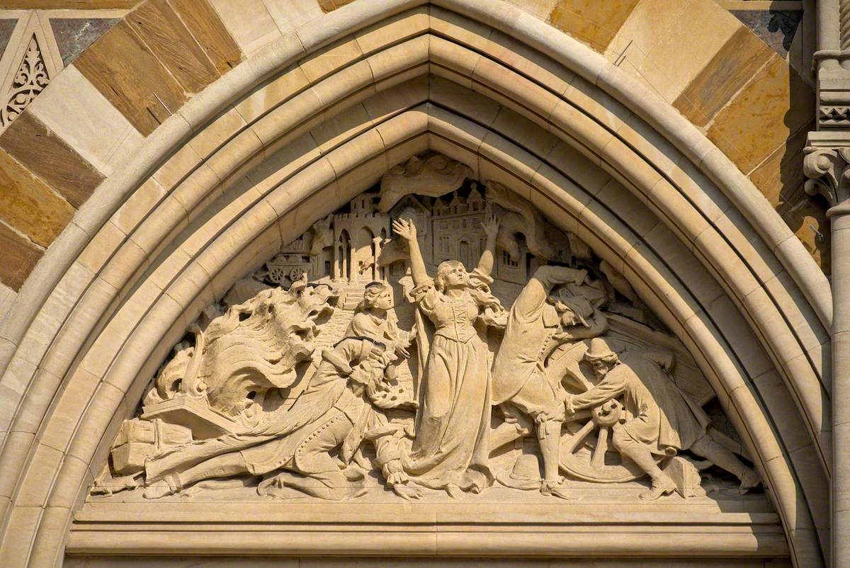 Guildhall Statues and Reliefs