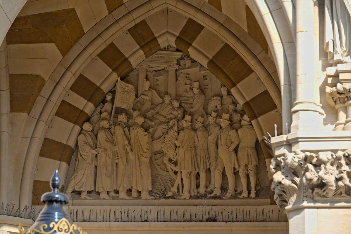 Guildhall Statues and Reliefs