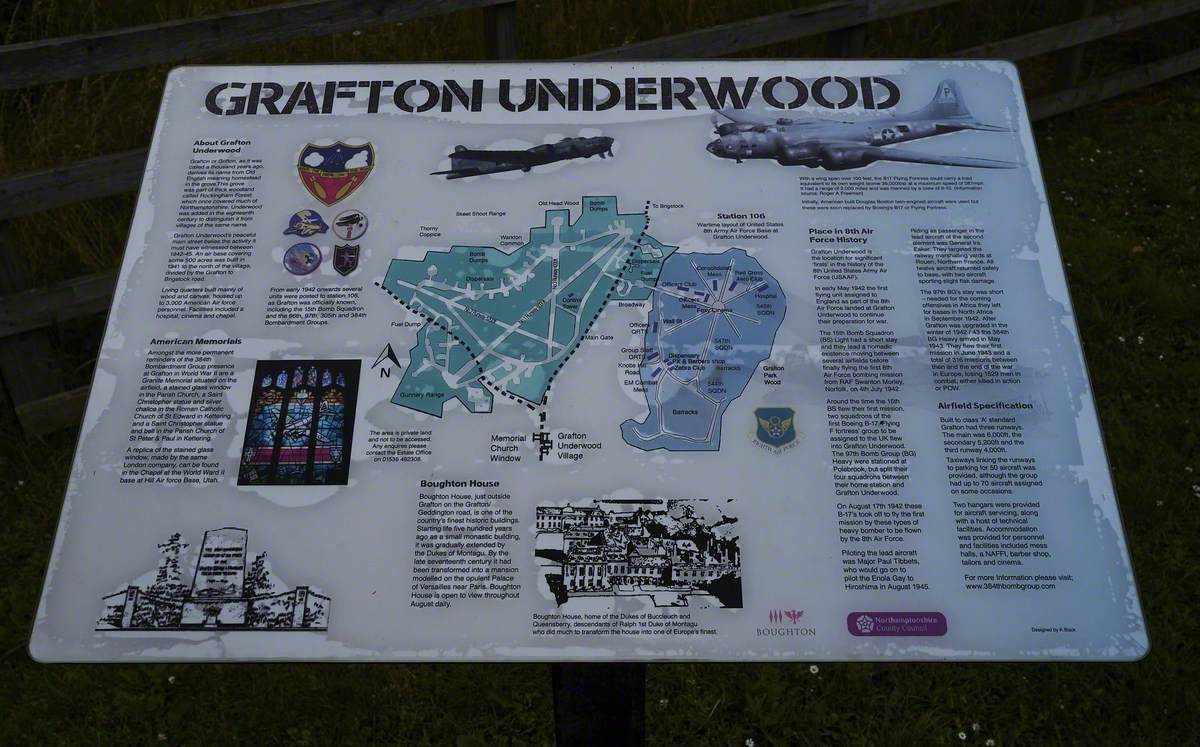 USAAF Grafton Underwood War Memorial