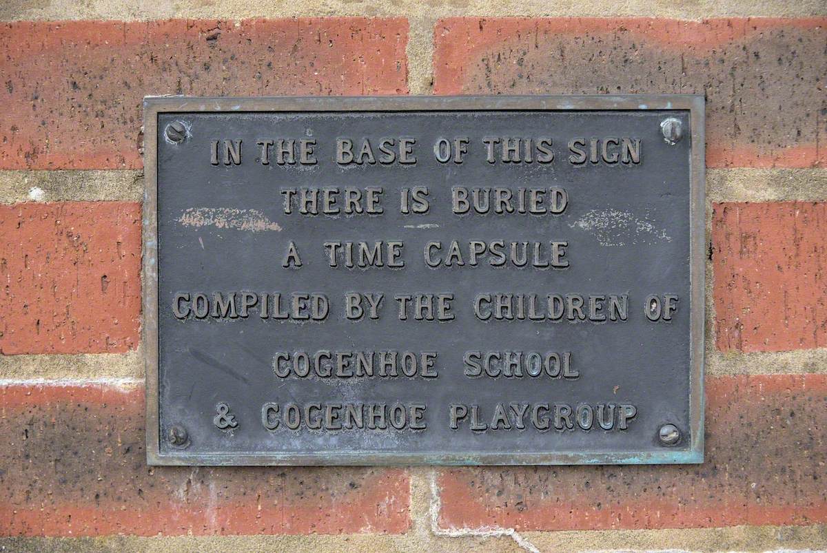 Millennium Monument and Cogenhoe Village Sign