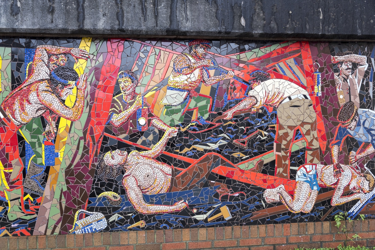 Mines Rescue Service Mural