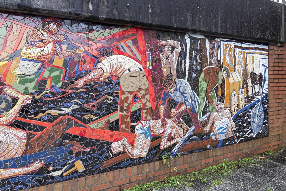 Mines Rescue Service Mural