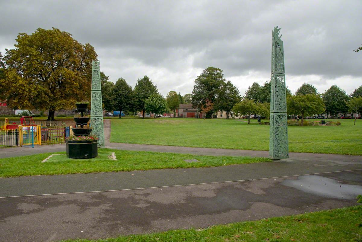 Stag Head Totems