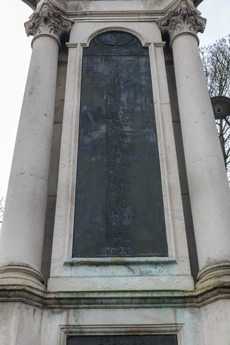 Peace, Boer War Memorial