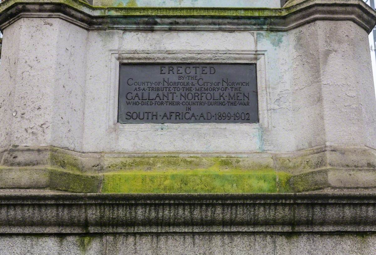 Peace, Boer War Memorial