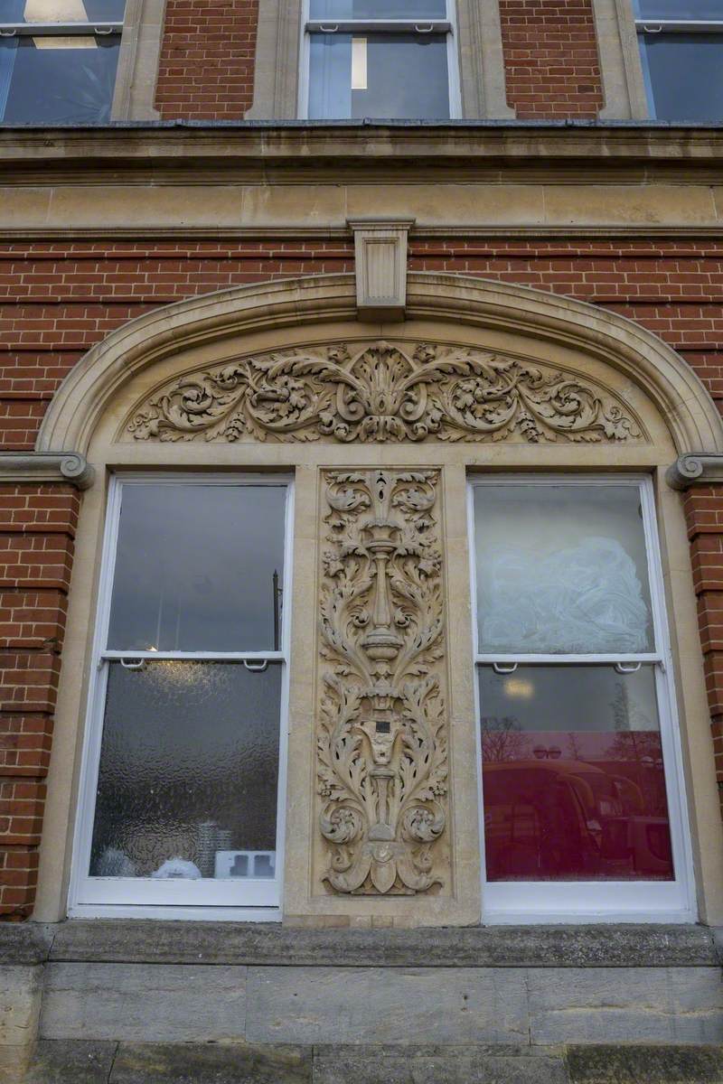 Architectural Decoration on Thorpe Road Station