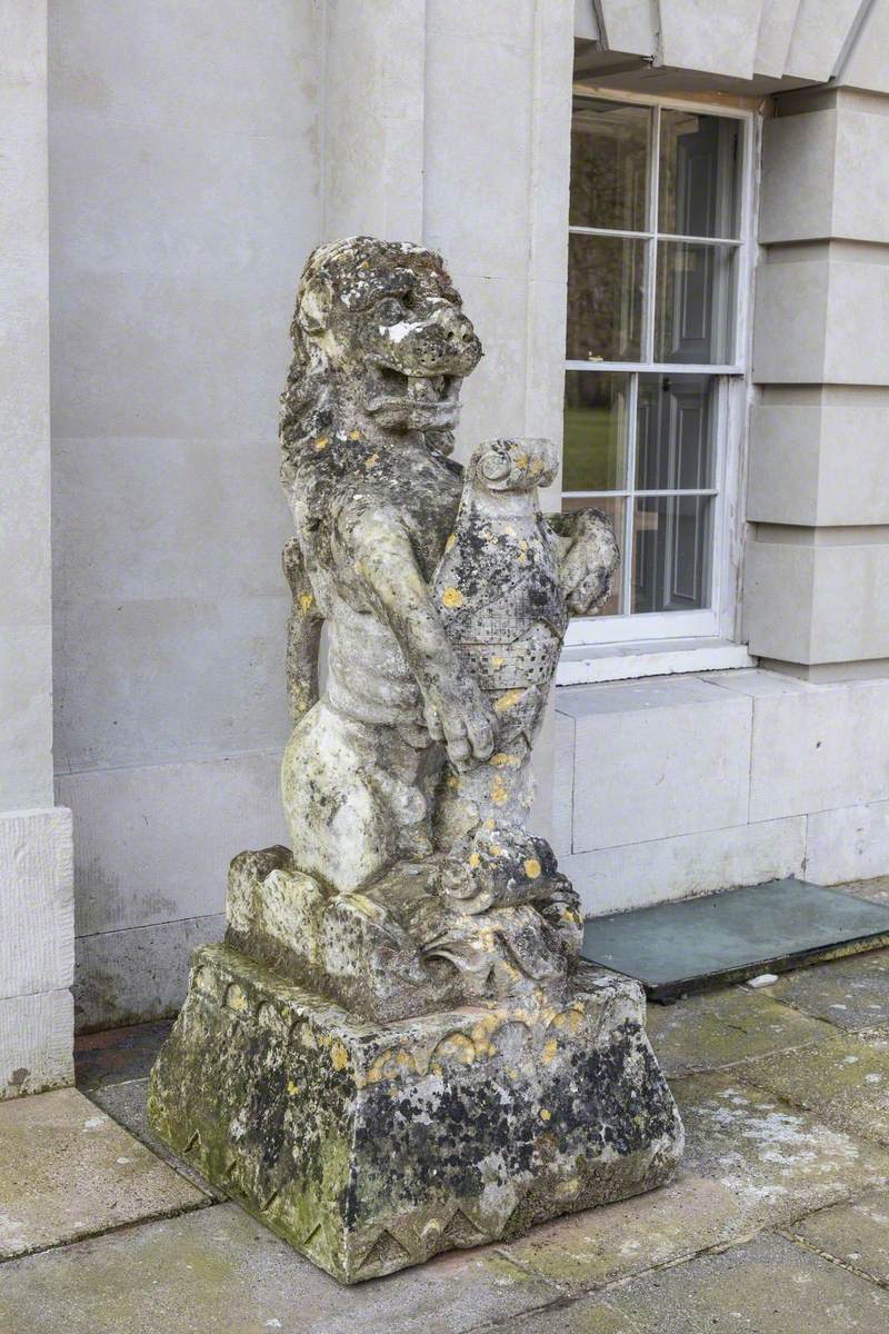 Two Armorial Lions Art UK