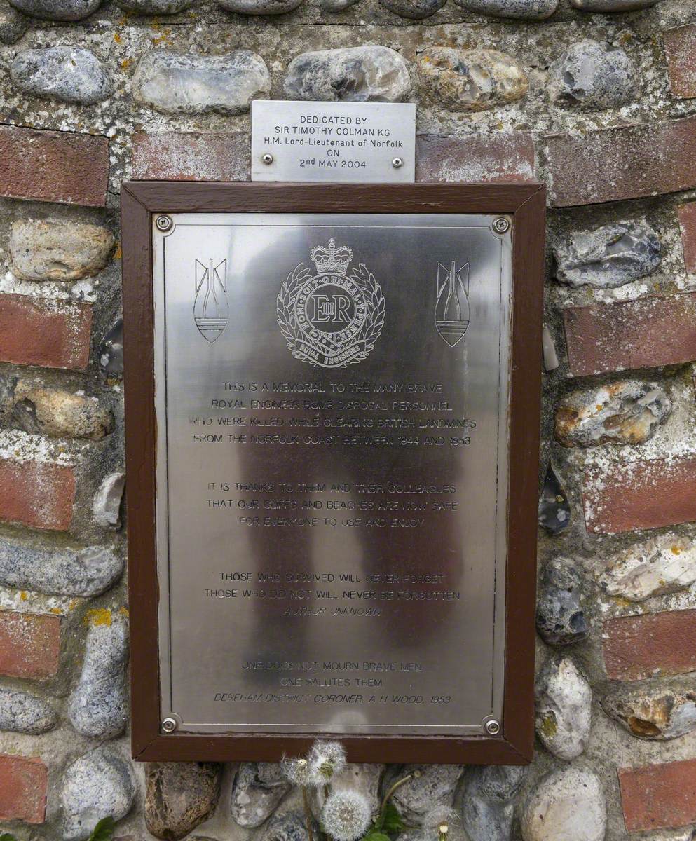 Mundesley Bomb Disposal Memorial