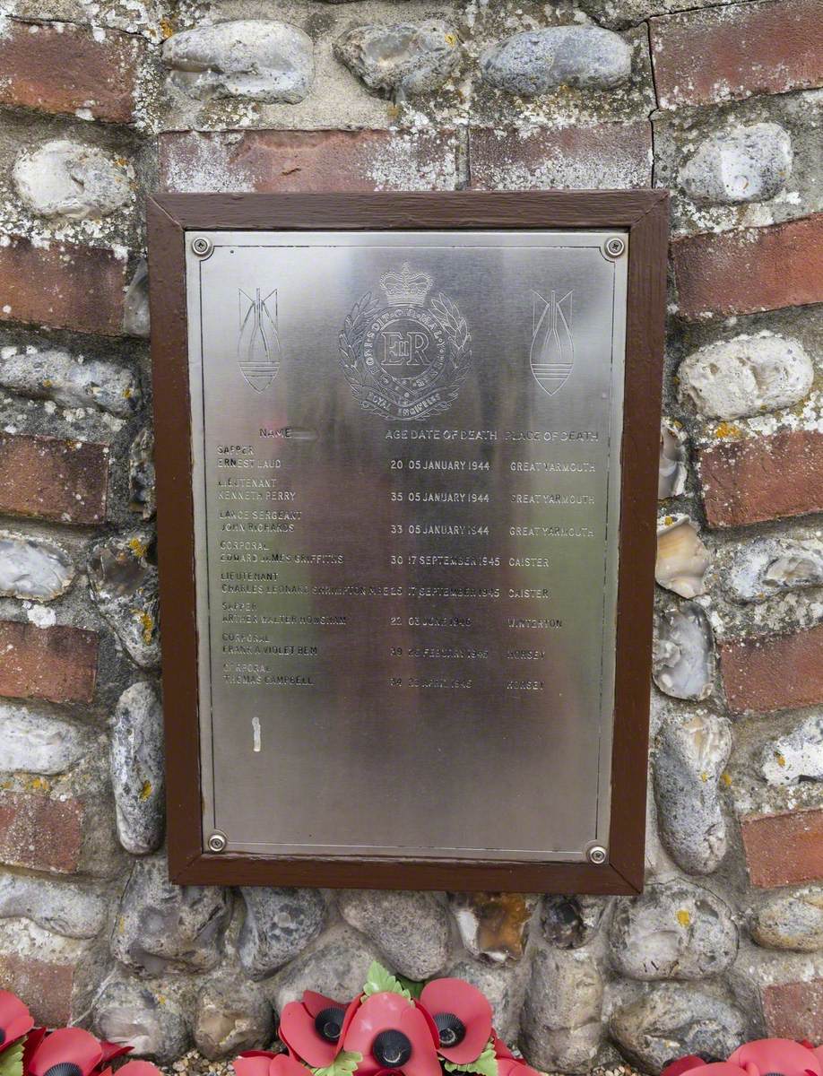 Mundesley Bomb Disposal Memorial