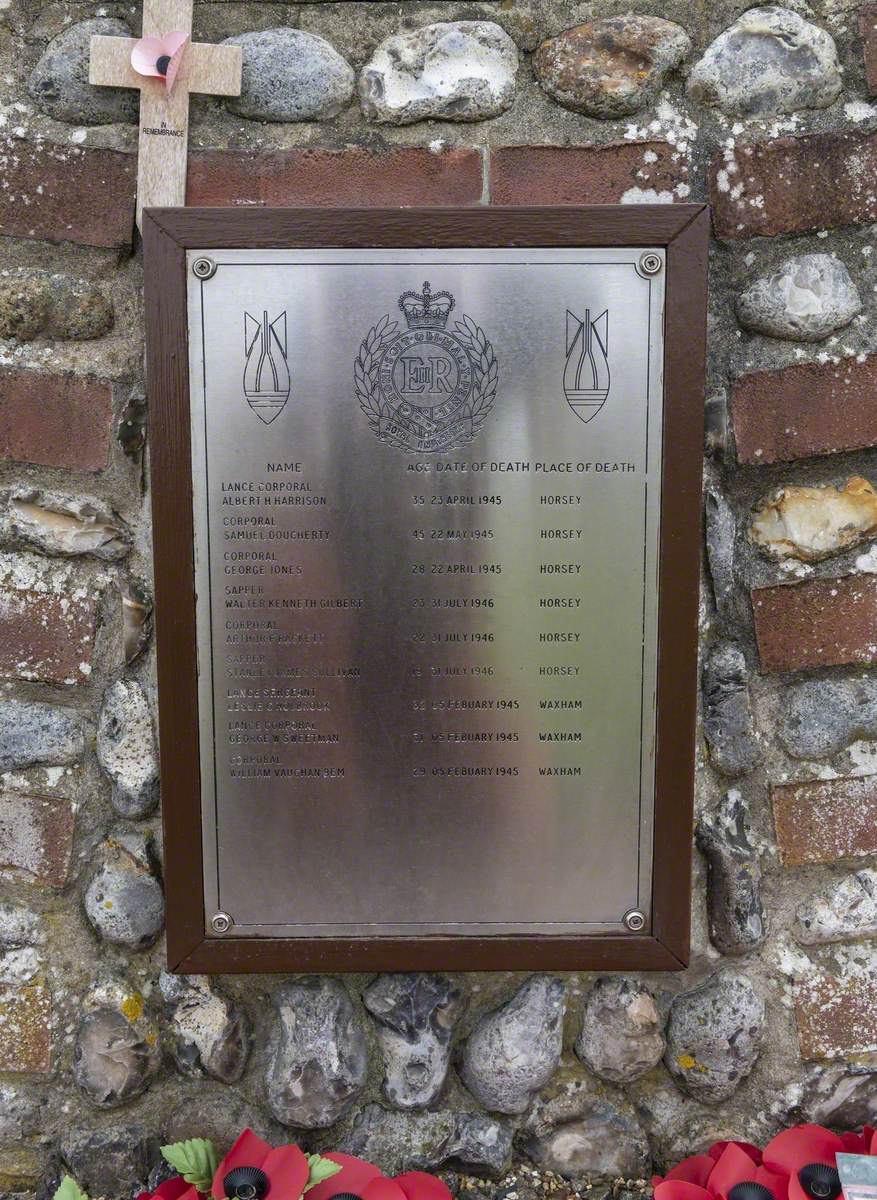 Mundesley Bomb Disposal Memorial