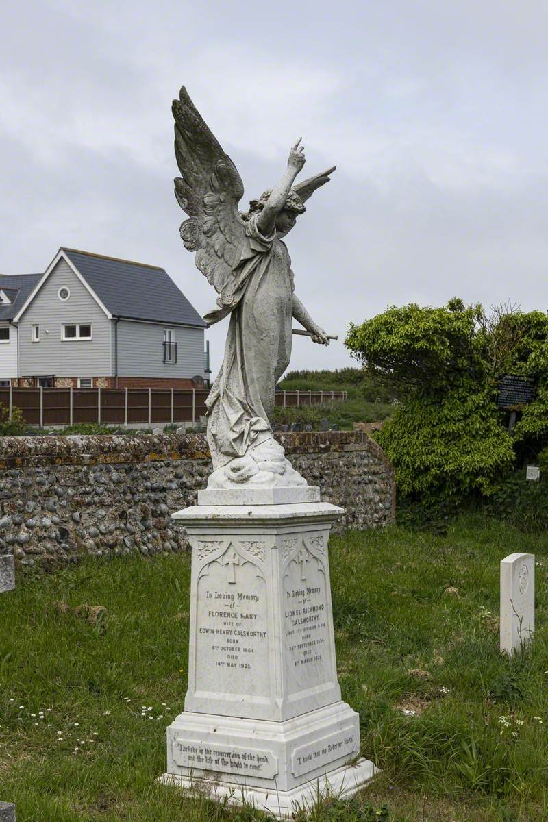 Memorial to Edwin Galsworthy: Angel of the Last Judgement